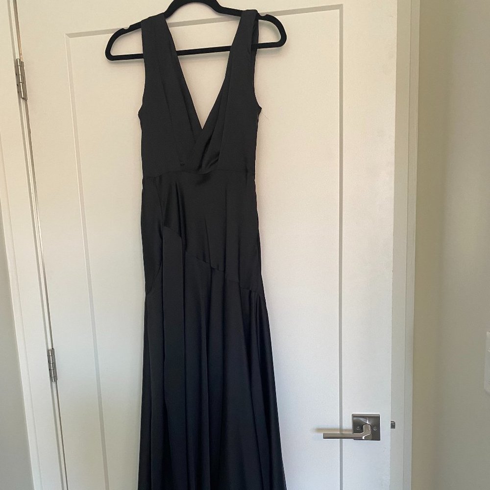 Fame and Partners x Free People Black Gown Size 4
